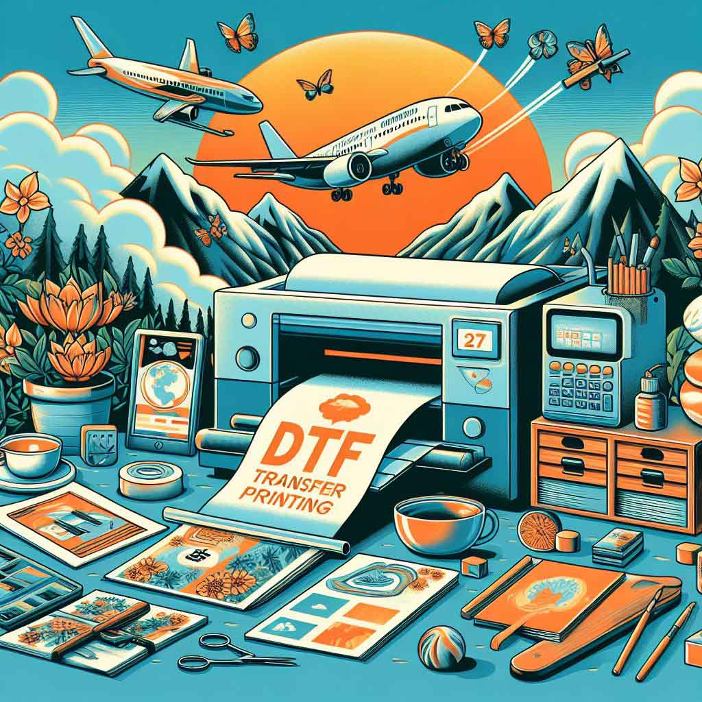 DTF Transferdruck: Die Revolution in der Textilbedruckung