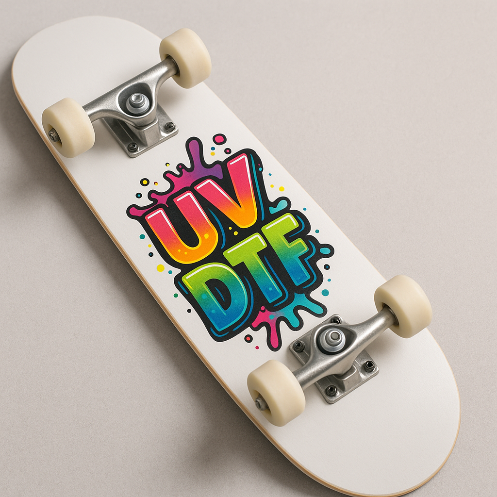 DTF UV Aufkleber Bogen 57cm x50cm (RubOn Sticker)